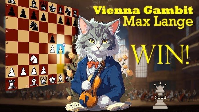 ♟️ CHESS & MOZART 🎵  Vienna Game with Vienna Pieces! (music only AND  commentary!) 