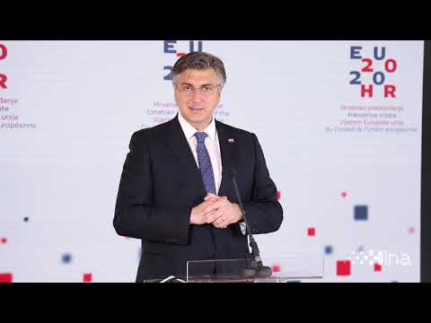 Izjava premijera Plenkovića prije početka videokonferencijskog sastanka na vrhu EU-a