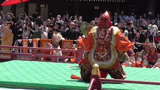 雅楽 2016春 明治神宮 宮内庁楽部 右方還城楽 // Gagaku Bugaku Genjoraku