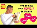 🥰 Romantic NICKNAMES for your 💑🏿 PARTNER in Spanish 🇪🇸 | Apodos ROMÁNTICOS