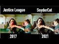 Snydercut vs Justice League | Wonder Woman Bank Fight Scene Side by Side Comparison