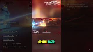 Destroying the Enemy Ship with Orbital Lasers! #shorts