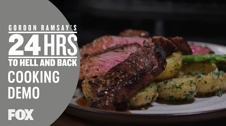 Cooking Demo: Rib Eye Steak | Season 3 Ep. 7 | GORDON RAMSAY'S 24 HOURS TO HELL & BACK