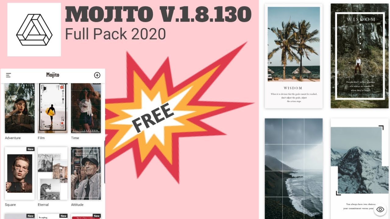 Mojito Story Art Full Pack I Version 1.8.130 I Mod Version