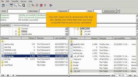 Uploading files using FileZilla by VodaHost web hosting