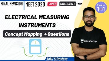Electrical Measuring Instruments | Crash Course for NEET 2020 | NEET Physics | Ankit Srivastava