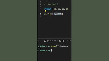 Python max() 😎😎😎😎