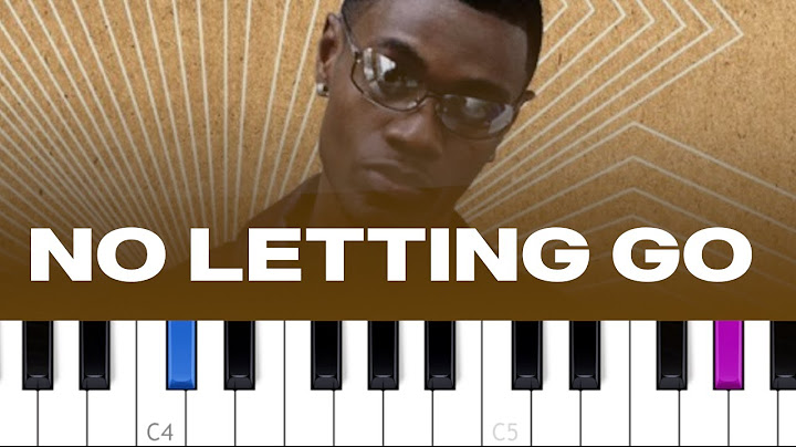 No Letting Go Piano version - Piano performance video thumbnail