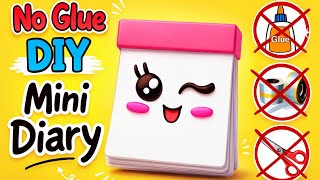 Details No Glue No Tape No Scissors 😱 DIY Mini Diary | Easy Paper Craft #diy #DIYMiniNotebook #papercraft News