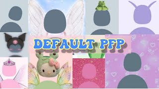 Aesthetic Default Profile Pictures