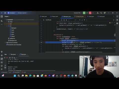 Day 67 of Learn Java from ChatGPT - Finished Blackjack finally