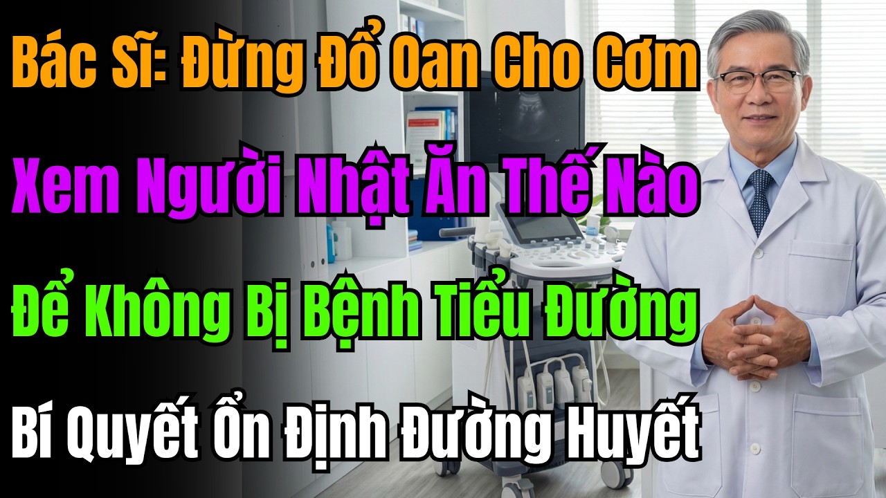 Đừng Đổ Lỗi Cho Cơm! Người Nhật Ăn Thế Này Nên Không Bị Tiểu Đường, Thủ Phạm Là 5 Món Khác.