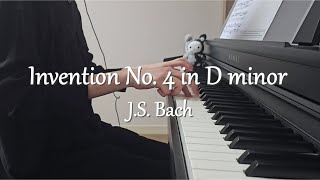 Bach - Invention No.4 in D minor, BWV 775