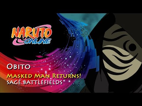 Naruto Online - Obito: Masked Man Returns! | Sage Battlefields @AnimezisTV