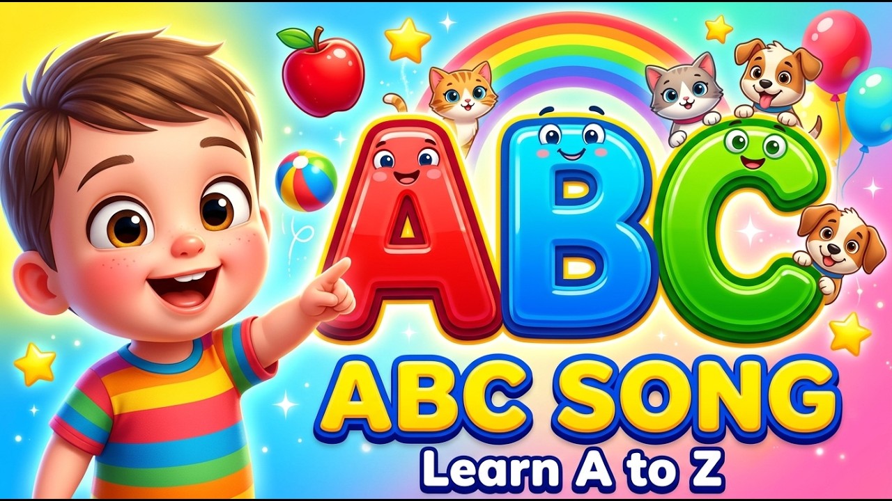 ABC Phonics Song for Kids | Learn Alphabet A to Z | Nursery Rhymes ...