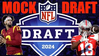2024 NFL MOCK DRAFT| PFF Mock Draft Simulator is CRAZY