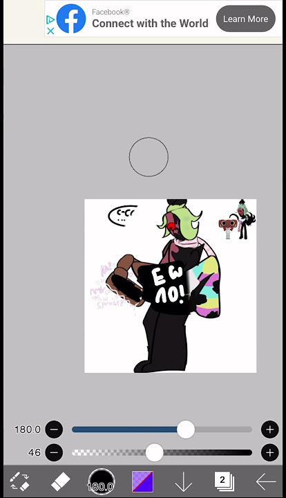 @s1n1st3r_m4gg0t Part 2 of fixing weird Dandys world Art! Part 3?
