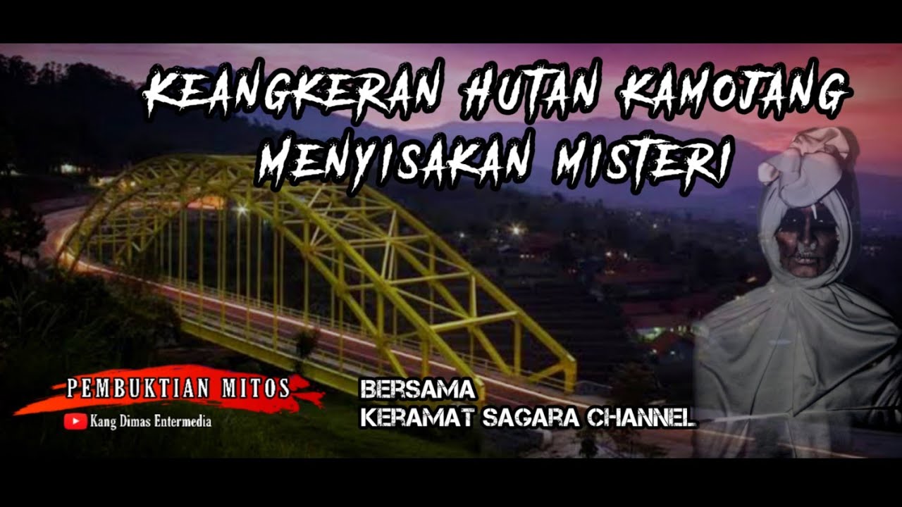 Misteri hutan jembatan kuning kamojang | penampakan sepasang mata merah