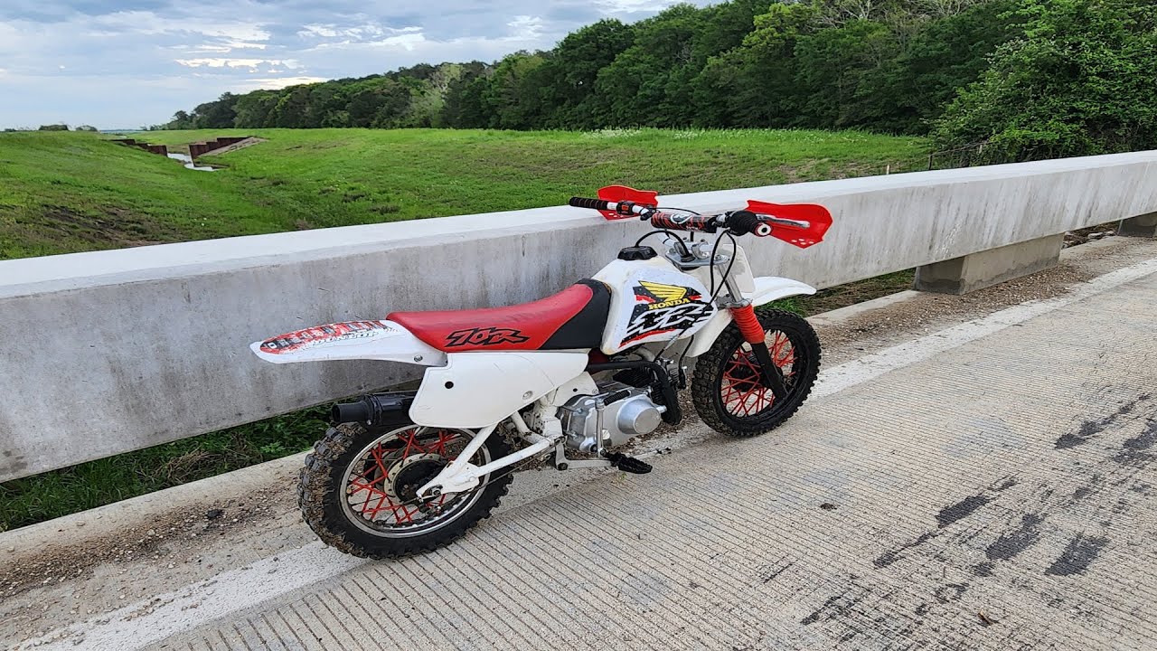 '98 Honda XR70 Restoration Slideshow - YouTube