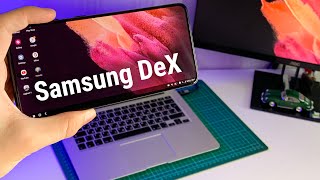Samsung DeX on Galaxy S21: games, wireless connection, work and study