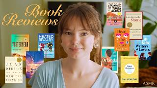ASMR all the books I've read recently 📚 (pure whispers)