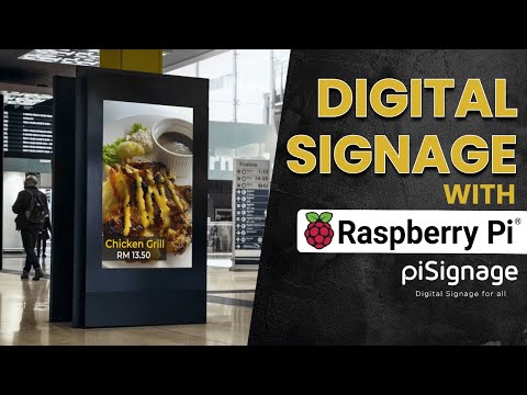 How to Set Up a Digital Pi Signage using Raspberry Pi #signage #diy #raspberrypi
