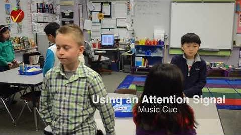 Using an Attention Signal: Music Cue