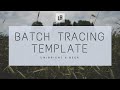 Unibright &amp; Beer - Batch Tracing Template