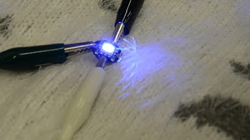 Adafruit Flora Sewable Neopixel testing