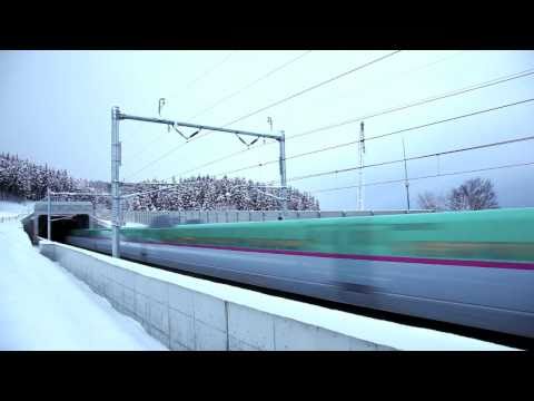 新型はやぶさ１番列車〜夜明けと共に青森から東京へ