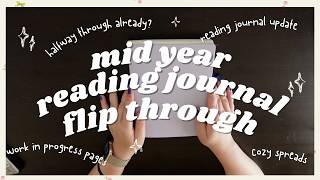 📖 Mid-Year Reading Journal Flip Through 2026 | My Favourite Spreads, Stats & Book Memories