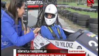 Canli Yayinda Ytüli̇ Öğrenci̇ler Kendi̇ Üretti̇kleri̇ Ve Tasarladiklari Araci Anlatti - Gözde Özyürek