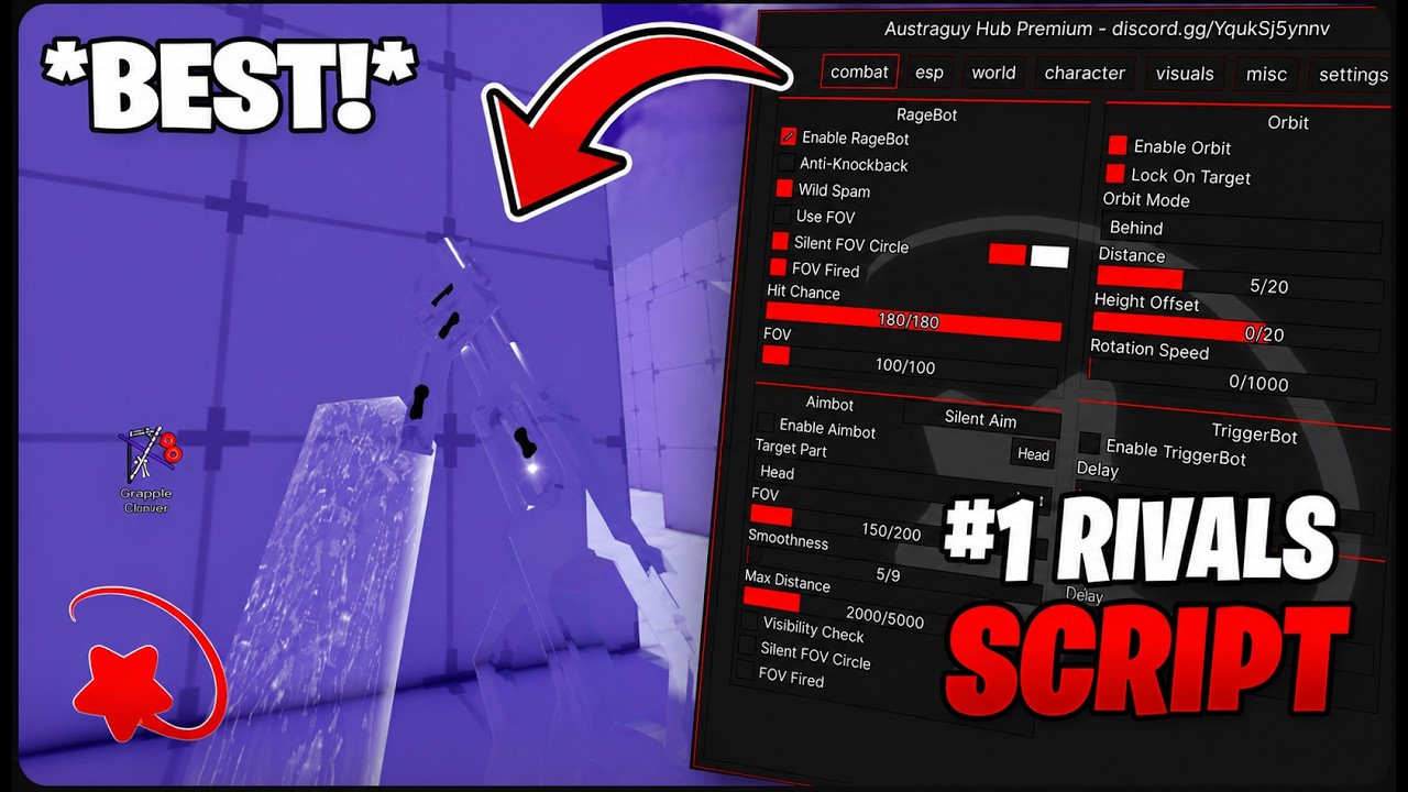 Ragebot Rivals *BEST* BEST FREE SCRIPT IN ALL OF RIVALS ILLUSIONARY | Silent Aim ...