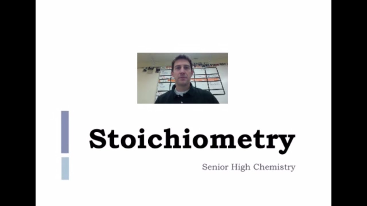 Stoichiometry 1: Introduction to Stoichiometry