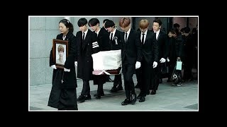 Funeral Held For K-Pop Star Jonghyun