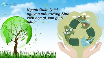 Ngành Quản lý tài nguyên môi trường Sinh viên học gì, làm gì, ở đâu?