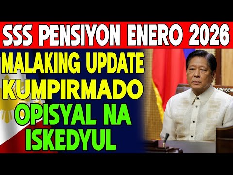 Mga SSS Pensioner Enero 2026: Iskedyul ng Pagpapalabas ng Pensiyon + MALAKING BALITA Update - YouTube