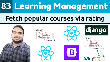Django ReactJs LMS #83 | Fetch popular courses via rating | Learn Django ReactJs RESTApi