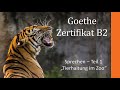 Goethe B2 Sprechen Aufgabe 1 Tiere im Zoo