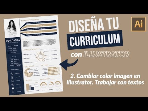 Miniatura del vídeo 02 Cambiar el color a la imagen en Illustrator y trabajar con textos en Illustrator de Zalathun Learning