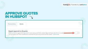 How to approve quotes in HubSpot