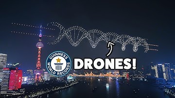 The BIGGEST Drone Display! - Guinness World Records