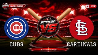 Chicago Cubs vs St. Louis Cardinals LIVE | SCORE GO