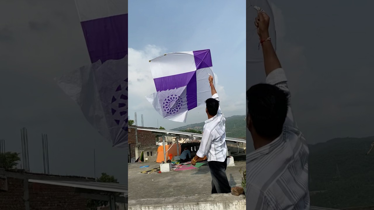 Big Kite Flying ❤️ Kite flying 