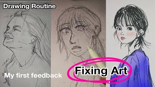 Fixing Your Art / Chommang’s first feedback video ✍