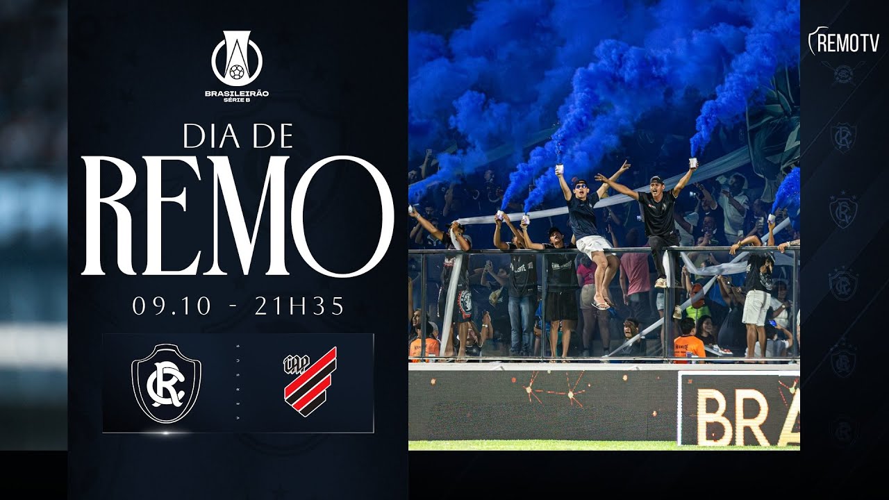 DIA DE REMO - CLUBE DO REMO X ATHLETICO - SÉRIE B 2025 - YouTube