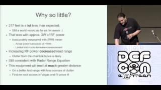 DEFCON 18: Extreme-Range RFID Tracking