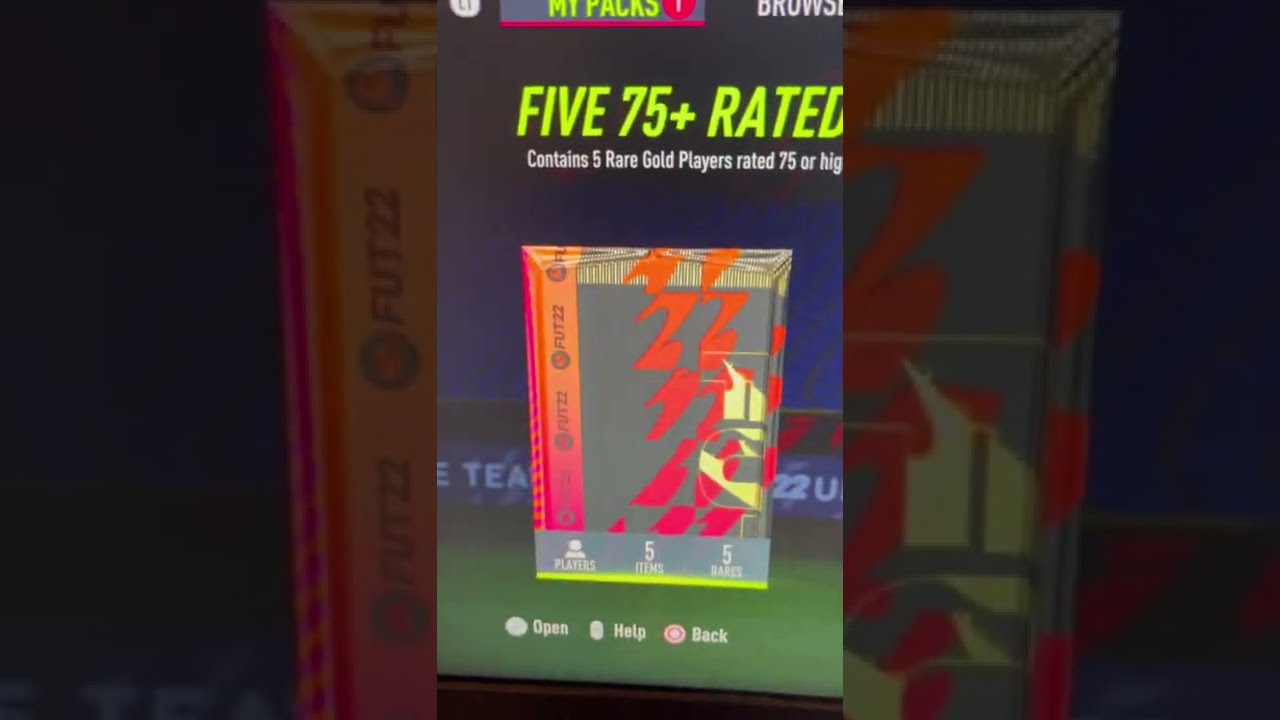 75x5 RARE PLAYERS PACK - FUTTIES TEAM 2 - 95 TOTS PULLED!