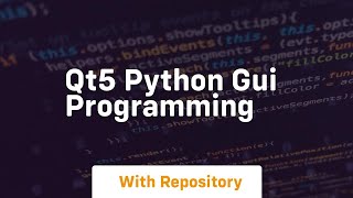 qt5 python gui programming