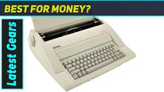 ROYAL Scriptor Typewriter: The Author's Portable Powerhouse!